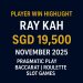 ME88 VIP Player Ray Kah