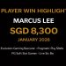 NOVA88 VIP Player Marcus Lee