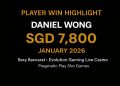 UEA8 VIP Player Daniel Wong