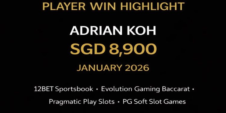 12BET VIP Player Adrian Koh
